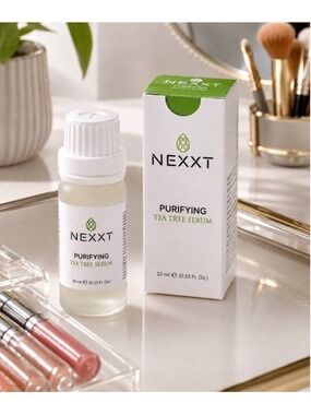 NEXXT Purifying Tea Tree Serum 10ml NIB Acne Care Oil Control Skincare